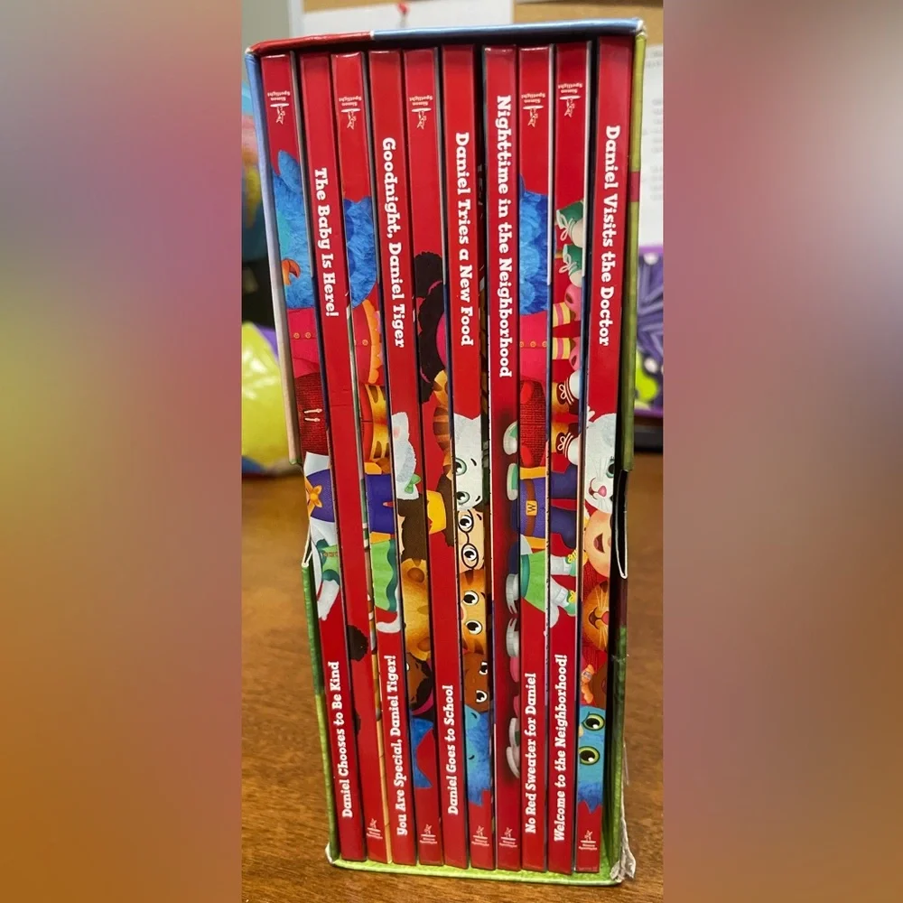 Daniel Tiger's Story Box - 10 Great Storybooks Inside Hardcover.